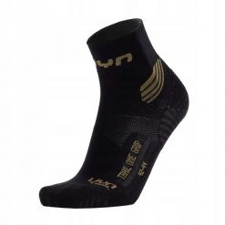 Skarpety do biegania damskie Uyn Run Trail One Grip Socks. Czarne skarpety Uyn, bez wzorów, z dzianiny. Za 119.99 zł.