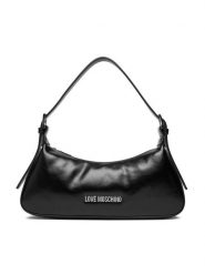 LOVE MOSCHINO Torebka JC4390PP0NKP000A Czarny. Czarne torebki klasyczne Love Moschino, bez wzorów, ze skóry, bez dodatków. Za 509.99 zł.