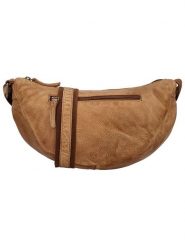 HIDE & STITCHES Skórzana saszetka w kolorze jasnobrązowym - 32 x 17 x 10 cm rozmiar: onesize. Brązowe torby na ramię HIDE & STITCHES, bez wzorów, z materiału, sportowe, przez ramię, bez dodatków. Za 173.99 zł.