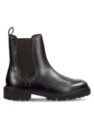 Gant Sztyblety 31551119 Brązowy. Brązowe botki GANT, bez wzorów, ze skóry, bez obcasa, na płaskiej podeszwie, bez zapięcia. Za 679.99 zł.