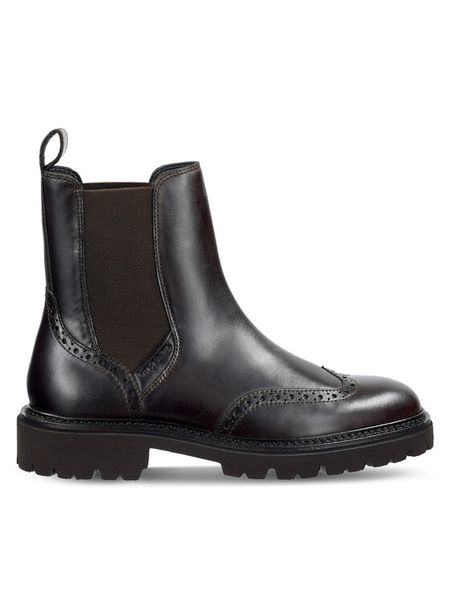 Gant Sztyblety 31551119 Brązowy. Brązowe botki GANT, bez wzorów, ze skóry, bez obcasa, na płaskiej podeszwie, bez zapięcia. Za 379.99 zł.