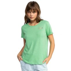 Koszulka dla Kobiety SATURDAZE Zielony. Zielone koszulki sportowe Roxy, bez wzorów, z bawełny, bez ramiączek. W wyprzedaży za 45.00 zł.