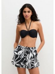 Marc O´Polo Bodywear Szorty w kolorze czarno-białym rozmiar: S. Czarne szorty bez wzorów, z podwyższonym stanem. Za 119.95 zł.