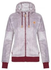 Damska bluza Loap Chara różowa. Czerwone bluzy Scarpa, na zimę, s, z aplikacjami, z polaru, bez kaptura. Za 95.24 zł.