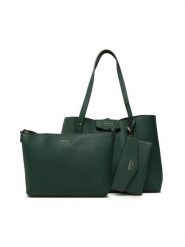 Torebka Guess. Brązowe listonoszki Guess, z aplikacjami, bez dodatków. Za 584.99 zł.