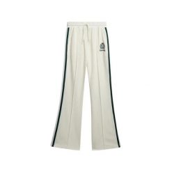 Damskie spodnie dresowe Superdry Country Club Track. Białe spodnie dresowe Superdry, bez wzorów, z dresówki. Za 347.00 zł.