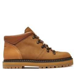 Botki See By Chloé. Brązowe botki See By Chloé, bez wzorów, bez obcasa, na płaskiej podeszwie, bez zapięcia. Za 2,149.00 zł.