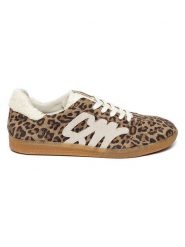 Steve Madden Skórzane sneakersy w kolorze brązowo-jasnobrązowym rozmiar: 41. Brązowe trampki Steve Madden, bez wzorów, bez zapięcia. Za 210.32 zł.
