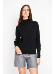 William de Faye Golf w kolorze czarnym rozmiar: 40. Czarne golfy William de Faye, bez wzorów, bez ramiączek. Za 126.99 zł.