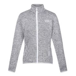 Bluza Polarowa Damska Melanżowy Pełen Suwak Newhill. Szare bluzy Regatta, na zimę, xs, bez wzorów, z polaru, bez kaptura. Za 76.99 zł.