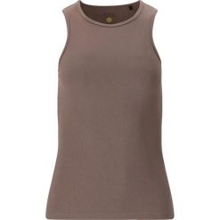 Damski tank top Athlecia Tinashe. Brązowe topy Athlecia, bez wzorów, bez kołnierzyka, bez ramiączek. Za 124.00 zł.