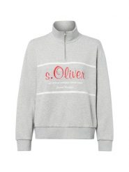 S.Oliver Bluza Kobiety Materiał dresowy szary, 44. Szare bluzy S.Oliver, s, bez wzorów, z dresówki, bez kaptura. Za 299.95 zł.