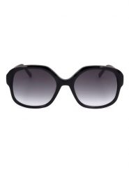 Ted Baker Damskie okulary przeciwsłoneczne w kolorze czarno-szarym rozmiar: 55. Czarne okulary przeciwsłoneczne Ted Baker, bez wzorów, z tworzywa sztucznego. Za 144.95 zł.