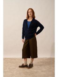 Just Cashmere Kaszmirowy kardigan "Ervie" w kolorze granatowym rozmiar: M. Niebieskie kardigany Just Cashmere, m, bez wzorów, z kaszmiru. Za 413.99 zł.