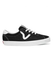Vans Skórzane sneakersy "Sport" w kolorze czarnym rozmiar: 42,5. Czarne trampki Vans, bez wzorów, bez zapięcia. Za 210.81 zł.