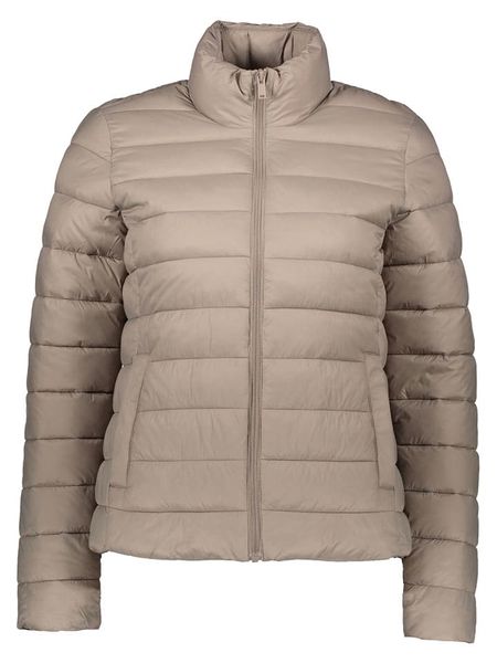 Vero Moda Kurtka pikowana w kolorze beżowym rozmiar: M. Brązowe kurtki Vero Moda, m, bez wzorów, bez kaptura. Za 119.95 zł.