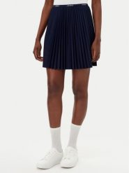 Lacoste Spódnica plisowana JF1403 Granatowy Regular Fit. Niebieskie spódnice Lacoste, s, bez wzorów, z syntetyku, plisowane. Za 379.99 zł.