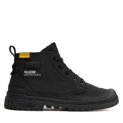 Trapery Palladium. Czarne trapery i śniegowce Palladium. Za 379.99 zł.