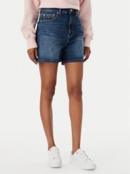 Tommy Jeans Szorty jeansowe DW0DW22688 Niebieski Straight Leg. Niebieskie szorty Tommy Jeans, bez wzorów, z bawełny. Za 289.99 zł.
