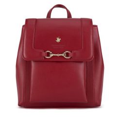 Plecak Beverly Hills Polo Club. Czerwone plecaki Beverly Hills Polo Club, bez wzorów. Za 174.99 zł.