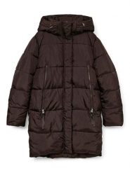 Vero Moda Płaszcz pikowany w kolorze brązowym rozmiar: S. Brązowe płaszcze Vero Moda, s, bez wzorów, bez kaptura. Za 173.99 zł.