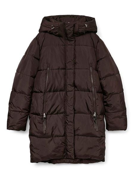 Vero Moda Płaszcz pikowany w kolorze brązowym rozmiar: S. Brązowe płaszcze Vero Moda, s, bez wzorów, bez kaptura. Za 173.99 zł.