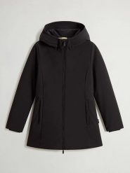 Woolrich Parka puchowa "New Firth" w kolorze czarnym rozmiar: S. Czarne parki Woolrich, s, z puchu, bez kaptura. Za 1,761.23 zł.