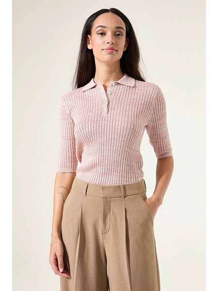 Garcia Sweter w kolorze jasnoróżowym rozmiar: XL. Różowe swetry Garcia, xl, bez wzorów, bez ramiączek. Za 142.95 zł.