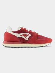 Kangaroos Skórzane sneakersy "Aussie Athluxe" w kolorze czerwonym rozmiar: 36. Czerwone trampki KangaROOS, bez wzorów, z materiału, bez zapięcia. Za 208.99 zł.