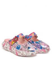 Laura Vita Klapki Sofiao 13 Różowy. Czerwone klapki Laura Vita, bez wzorów, ze skóry, bez obcasa. Za 389.99 zł.