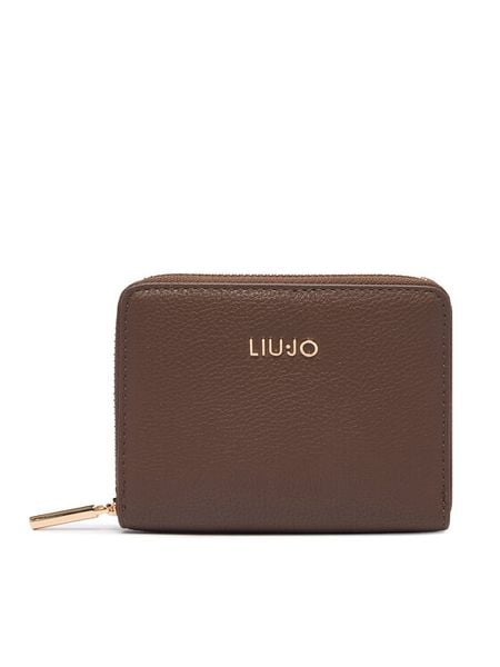 Liu Jo Portfel AF6156 E1019 Brązowy. Brązowe portfele Liu Jo, bez wzorów, ze skóry. Za 249.99 zł.