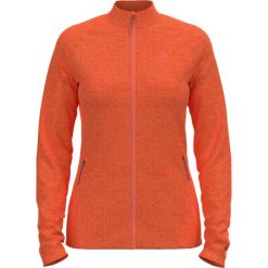 Bluza rozpinana bez kaptura damska ODLO Tencia Mid Layer Full Zip. Brązowe bluzy Odlo, xl, bez wzorów, bez kaptura. Za 449.99 zł.