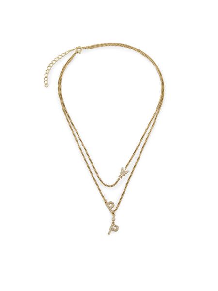 Patrizia Pepe Naszyjnik 8J1059/M009-FE35 Złoty. Żółte naszyjniki Patrizia Pepe, metalowe. Za 249.99 zł.