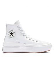 Converse Sneakersy "Chuck Taylor Move Platform" w kolorze białym rozmiar: 39,5. Białe trampki Converse, bez wzorów, za kostkę, bez zapięcia. Za 267.92 zł.