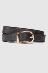 VALENTINO Czarny dwustronny pasek damski, Rozmiar L. Czarne paski Valentino by Mario Valentino, bez wzorów. W wyprzedaży za 142.99 zł.