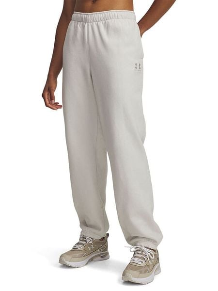 Under Armour Spodnie dresowe "Icon Vida" w kolorze białym rozmiar: S. Białe spodnie dresowe Under Armour, s, bez wzorów, z dresówki. Za 199.65 zł.