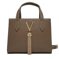Torebka Valentino. Brązowe torebki klasyczne Valentino, bez wzorów, bez dodatków. Za 269.99 zł.