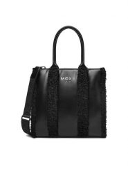 MEXX Torebka C-MEXX-S-011-08 Czarny. Czarne torebki klasyczne Mexx, bez wzorów, z materiału, bez dodatków. Za 239.99 zł.