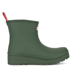 Kalosze Hunter. Zielone kalosze Hunter, bez wzorów. Za 349.99 zł.