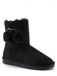 ISLAND BOOT Botki zimowe "Sherbrooke" w kolorze czarnym rozmiar: 36. Czarne botki Island Boot, na zimę, bez wzorów, z materiału, bez obcasa, bez zapięcia. Za 122.96 zł.