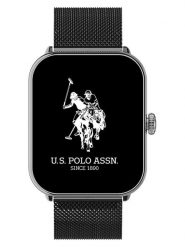 U.S. Polo Assn. Smartwatch w kolorze czarnym rozmiar: onesize. Czarne, cyfrowe zegarki U.S. Polo Assn., metalowe. Za 339.99 zł.