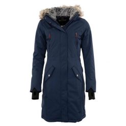 Wodoodporna parka dla kobiet Whis Coach. Niebieskie parki WHIS, na zimę, l, z elastanu, bez kaptura. Za 1,338.50 zł.