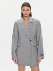 Herskind Marynarka Verner 5002879 Szary Oversize. Szare marynarki i żakiety Herskind, bez wzorów, z syntetyku. Za 979.99 zł.