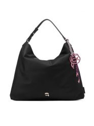 KARL LAGERFELD Torebka A4W30013 Czarny. Czarne torebki klasyczne KARL LAGERFELD, bez wzorów, z materiału, bez dodatków. Za 849.99 zł.
