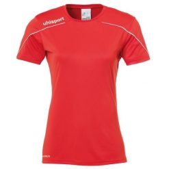 Koszulka Uhlsport Femme Stream 22. Białe bluzki Uhlsport, xs, bez wzorów, sportowe, bez kołnierzyka, bez ramiączek. Za 93.35 zł.