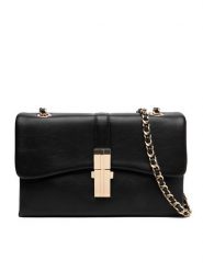Aldo Torebka Alicie 13989661 Czarny. Czarne torebki klasyczne Aldo, bez wzorów, ze skóry, bez dodatków. Za 289.99 zł.