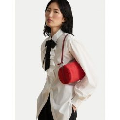 Torebka LAUREN RALPH LAUREN. Czerwone torebki klasyczne Lauren Ralph Lauren, bez wzorów, bez dodatków. Za 1,299.00 zł.