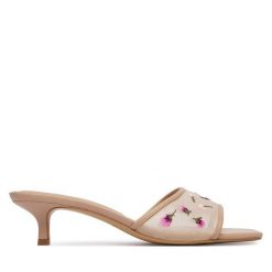 Klapki Aldo. Czerwone klapki Aldo, bez wzorów, bez obcasa. Za 359.99 zł.