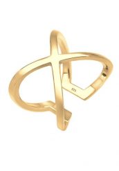 Elli Damski Krzyż Basic Blogger Statement w srebrze 925 Sterling Silver Pierścionki 1 ct. Szare pierścionki Elli, srebrne. Za 418.99 zł.