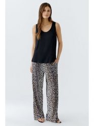 Oui Top w kolorze czarnym rozmiar: 42. Czarne topy Oui, bez wzorów, z wiskozy, bez kołnierzyka, bez ramiączek. Za 171.28 zł.